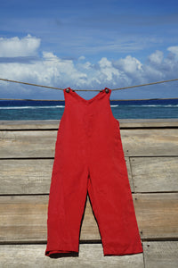 River Jumpsuit - Brick red | Gender Neutral